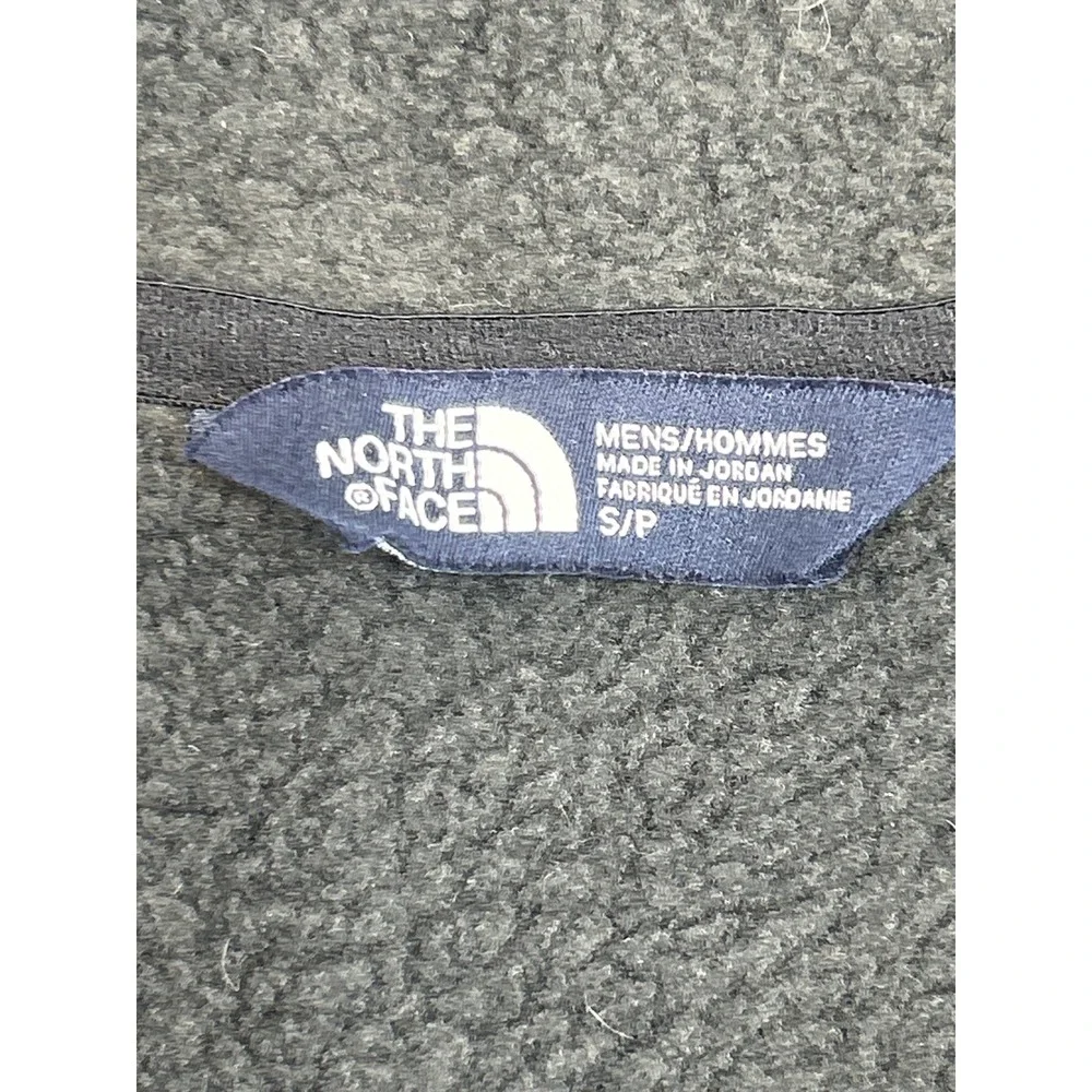 The North Face Hooded Jacket Mens S Gray Zip Hooded Gordon Lyons Knit Sweater